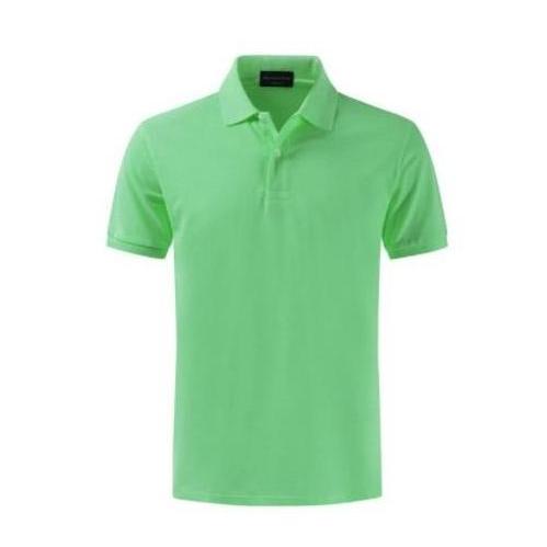 DR364 - KAOS POLO SHIRT KERAH PRIA UKURAN M FULL POLOS BAJU KUNING HITAM PUTIH Bahan Lakoste Pique P