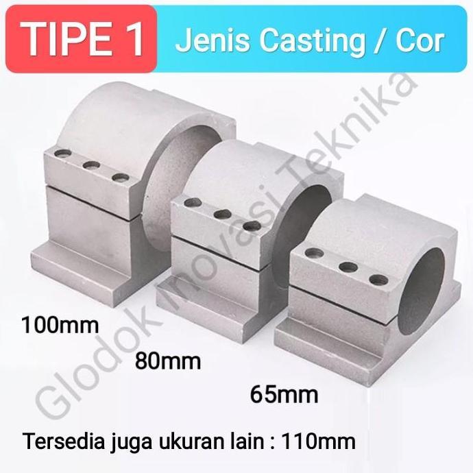 CNC Router milling spindle motor bracket mount clamp holder mounting