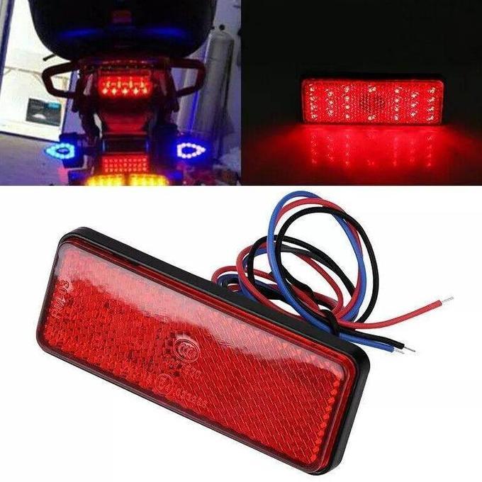 Stoplamp Led lampu Mata Kucing Kotak Lampu Led Spakboar Belakang Motor