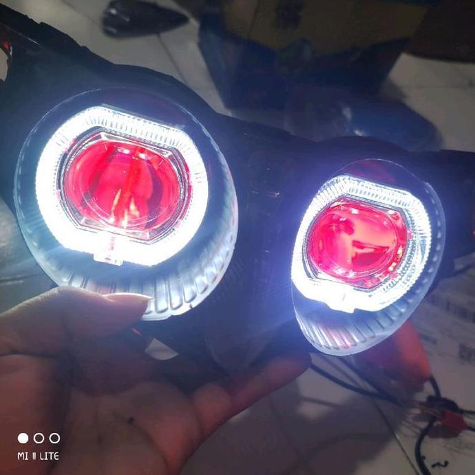 REFLEKTOR JUPITER Z NEW BURHAN PROJIE BILED ALA ALA JUPITER Z BURHAN Lampu Motorcycle