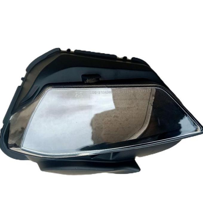 Mika Lampu Depan Yamaha R25 Kiri & Kanan Cover Lampu R25 Mika R25 1 Set untuk Motor Sport kaca lampu