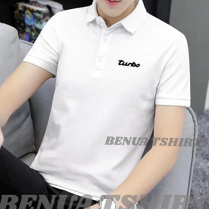 DR284 - Benua Tshirt COD-KAOS KERAH PRIA LENGAN PENDEK-BRIAN-KAOS POLO MOTIF PRINT SABLON LOGO-KAOS 
