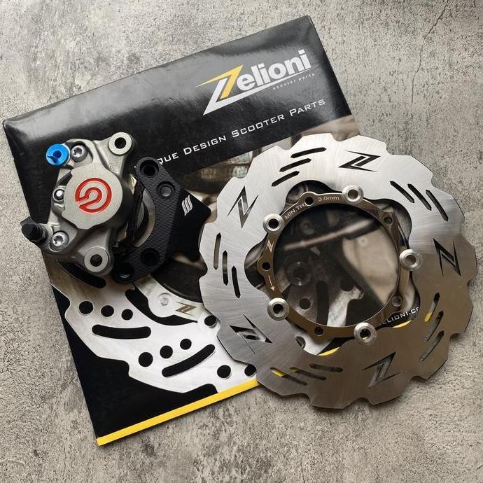 Brembo 2Pot + Discbrake Zelioni For Vespa Matic
