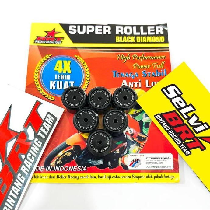 PAKET ROLLER & V BELT BRT MIO M3 S Z SOUL GT 125 FINO FI 125 XRIDE 125