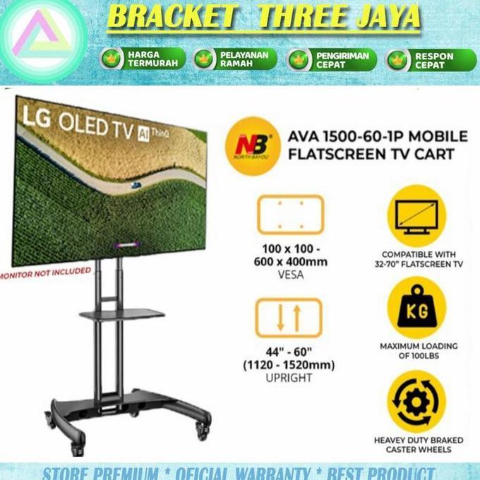 TERLARIS STANDING BRACKET.NORTH BAYOU NB AVA 1-60 1P 32"S/D70" BISA GOJEK