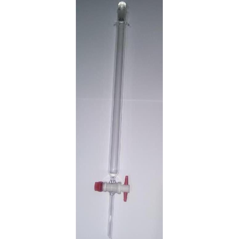 Kolom Kromatografi (Chromatography Coloumn), 300 mm, Pyrex