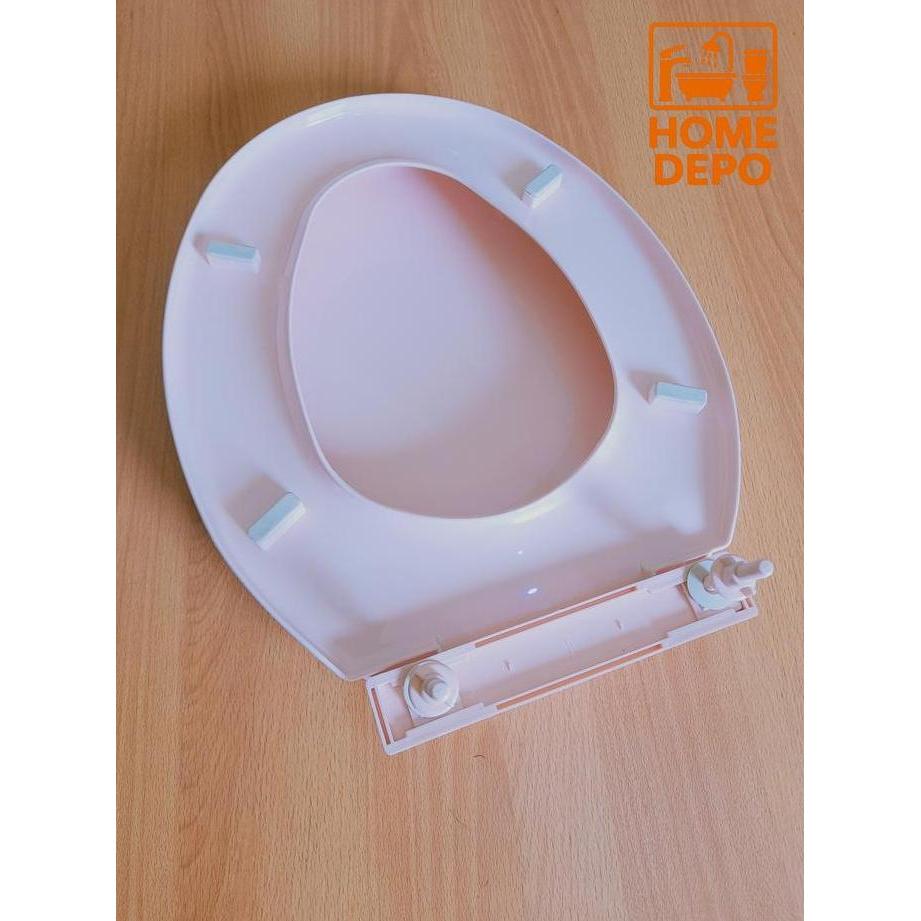 Syahrifast_Dream - Tutup Closet Duduk Closet Toilet Cover Toto American Standard Pink