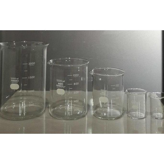 BEAKER GLASS IWAKI PYREX 500ML