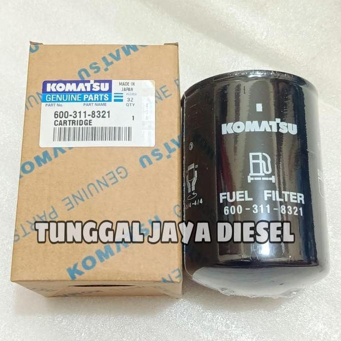 600-311-8321 6003118321 600 311 8321 Fuel Filter Solar Komatsu Premium