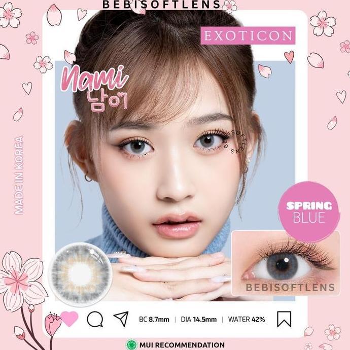 Cod,Bisa- (Bisa ) Softlens Nami By Exoticon 14.5Mm Softlens Normal , Softlens Minus , Softlens Natur