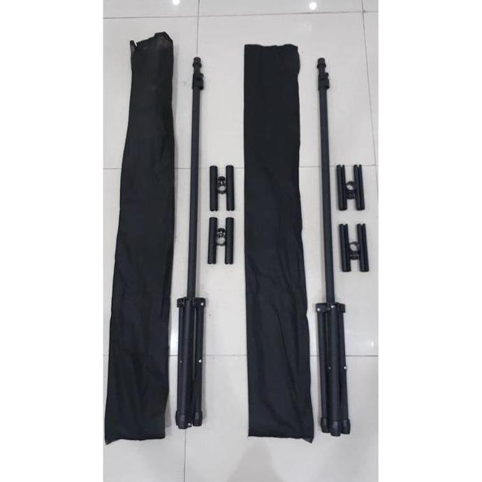 Forward- Tripod Banner Stand Display / Tiang 2 Sisi Kwalitas 1 - Silangan Besi