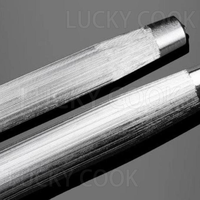Cookwe- Alat Pengasah Asah Pisau Tongkat - Pengasah Pisau Daging Asahan Pisau Stik Stainless Steel D