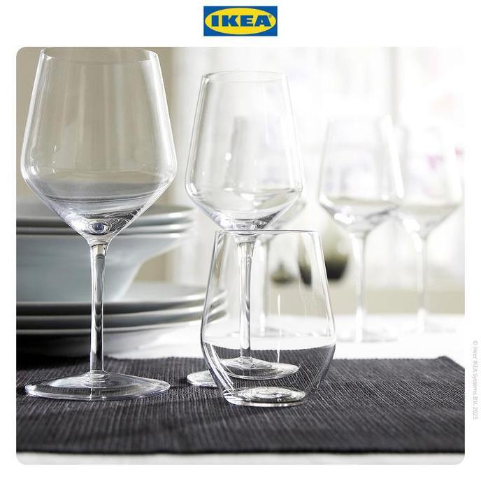 Nicht- Ikea Ivrig Gelas Kaca Bening Berkualitas 45Cl