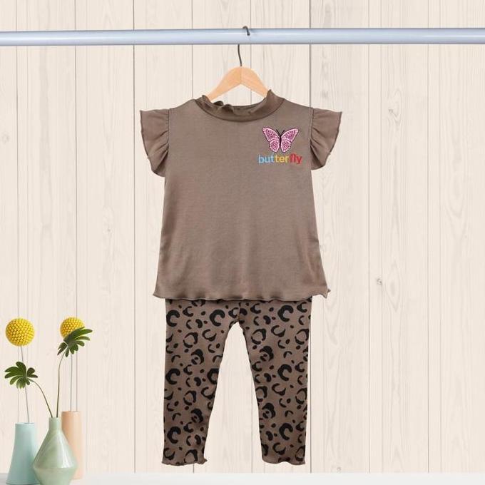 Wakeup- Owlet - Setelan Anak Perempuan / Setelan Bordir  / Baju Anak Perempuan Fashion
