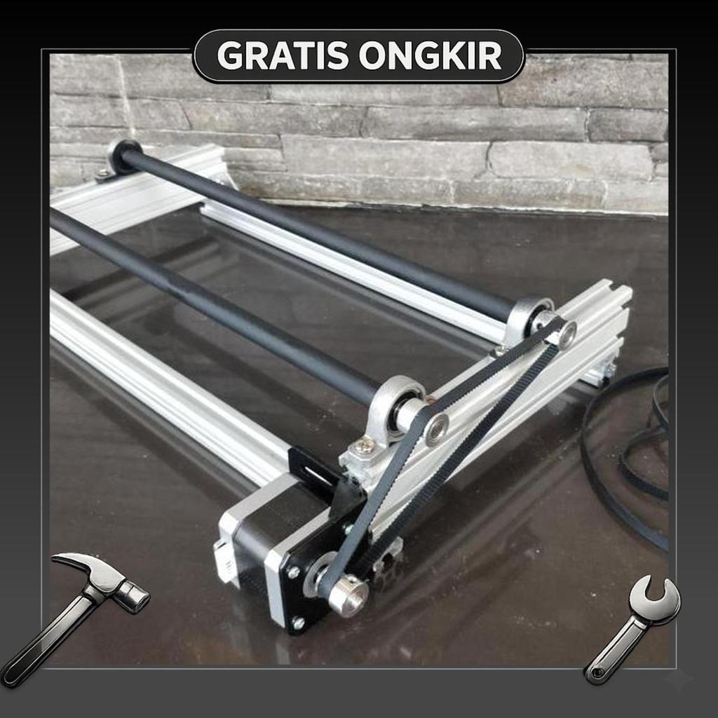 Cnc Laser Rotary Engrave Upgrade Laser Co2 Rotary Rotari Cnc Laser Up