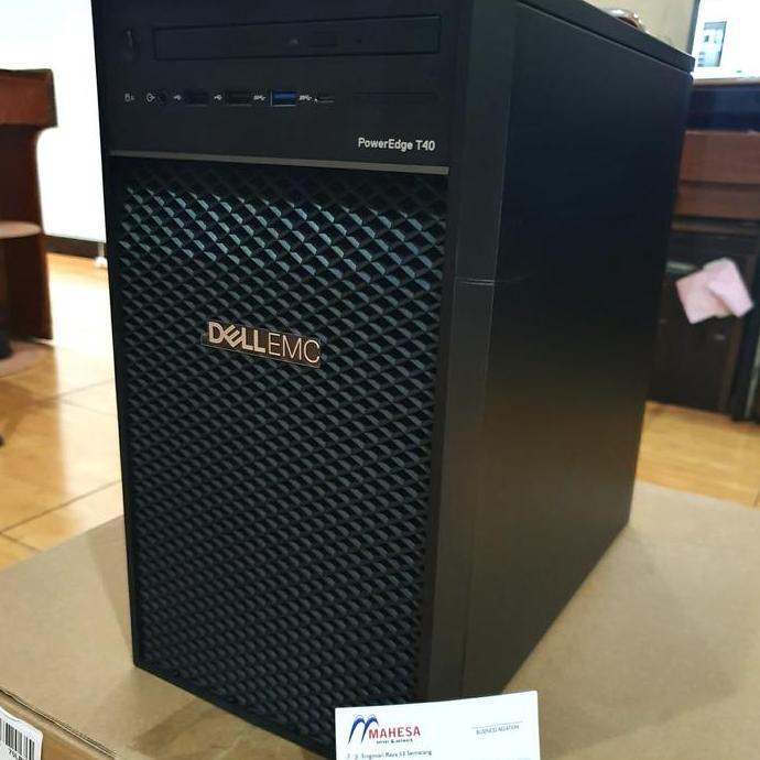 SERVER DELL T40 | XEON E-2224 | RAM 16GB | SSD 480GB HDD 1TB FOR UNBK ORIGINAL DAN TERPERCAYA