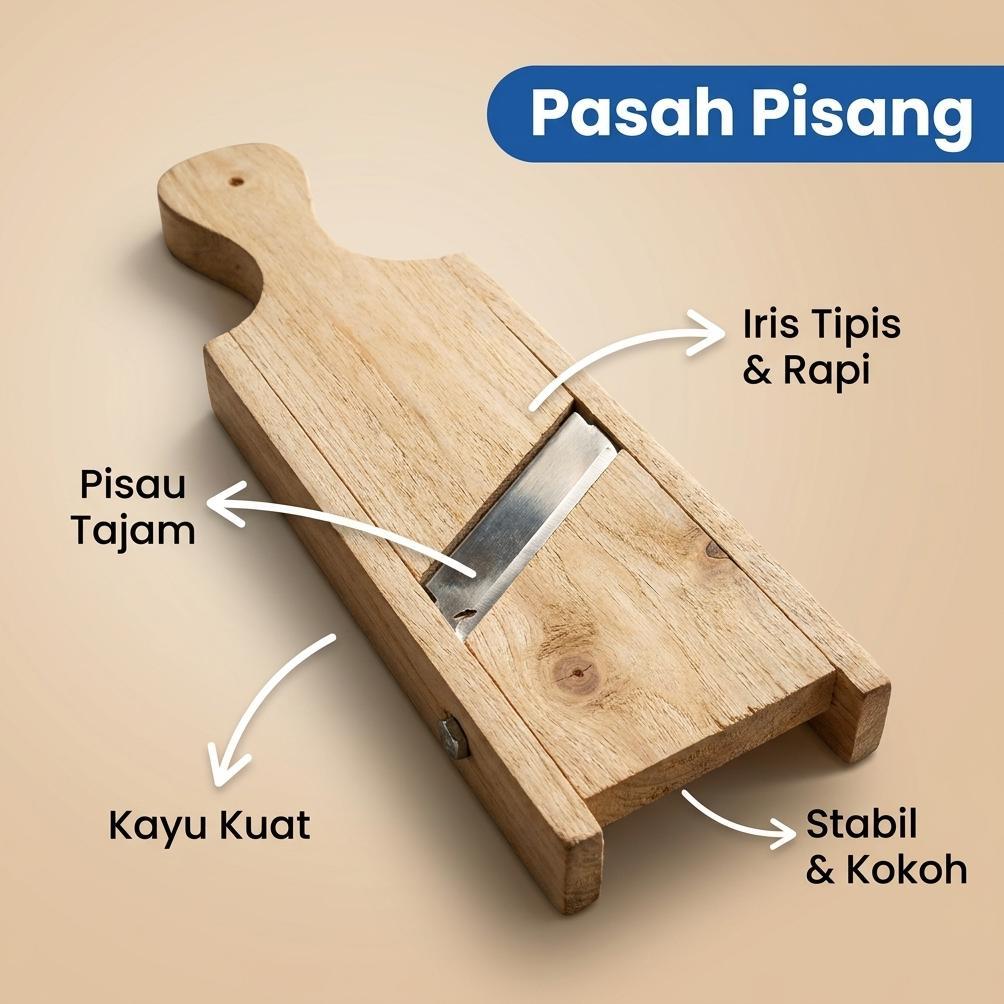 Promo Pasah Pisang Pemotong Keripik Pengiris Pisang Singkong Alat Usaha Keripik Estetik