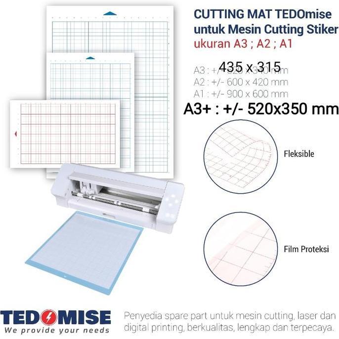 Cod,Aja- Cutting Mat Tedomise Untuk Mesin Cutting Sticker Plotter Dan Mesin Cutting Sticker A3