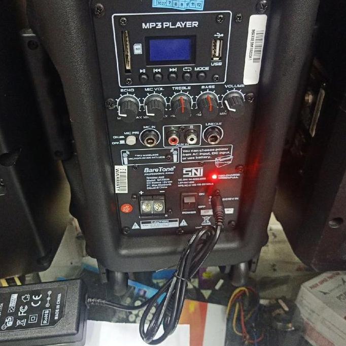 Murah Adaptor Charger Speaker Baretone 8 Inch 8Eb