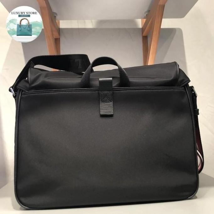 Tas Selempang Minimalis Luxury Tas Bally Barry Crew Catch Nylon Leather Messanger Bag For Men Origin