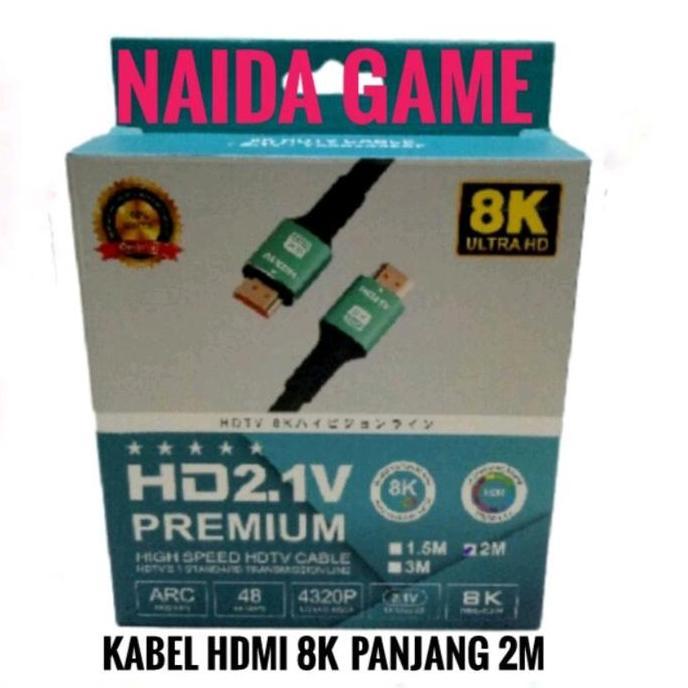 Ready KABEL HDMI PREMIUM 8K / KABEL HDMI 8K ULTRA HD 2M