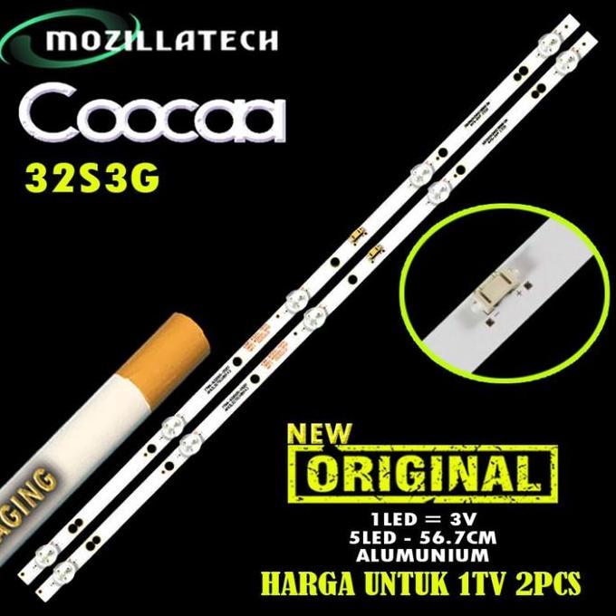TERLARIS BACKLHT TV LED COOCAA 32S3G BACKLHT COOCA COOCAA COCA KOKA 32S3G