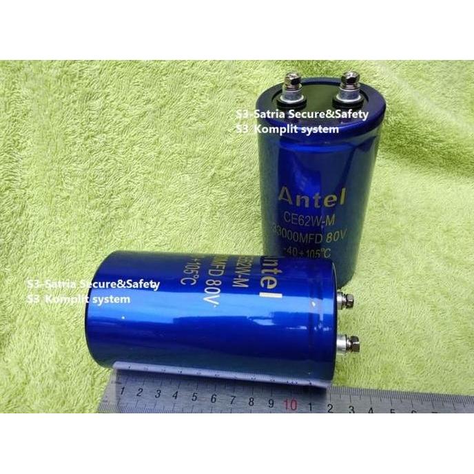 Ready Elco 33000MFD 80V Elko 33000UF 33000 UF 80 V MFD Antel