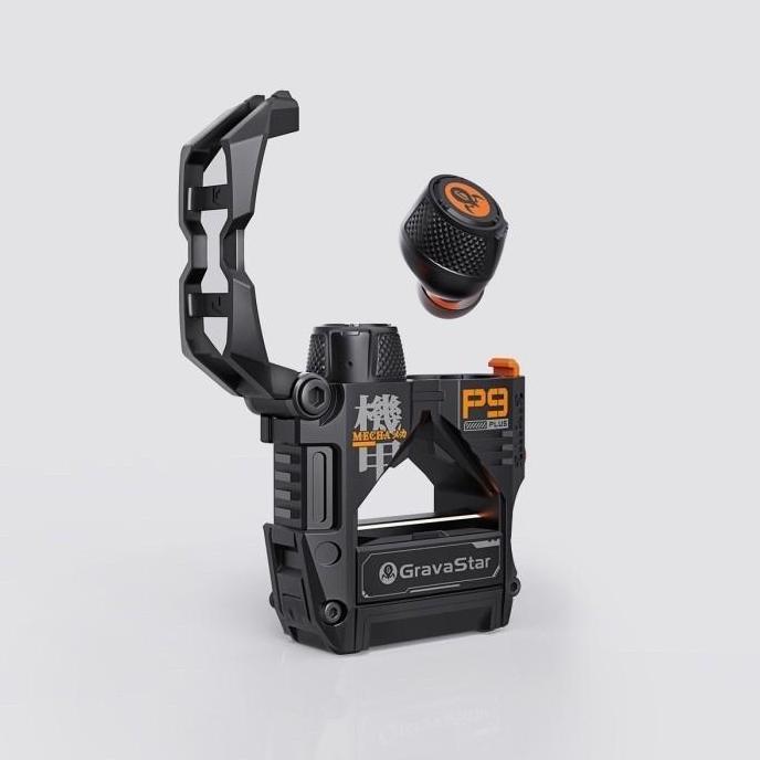 Grosir Gravastar Sirius Plus P9 Anc Tws Earbuds Matte Black Bluetooth Wireless Headset Dengan Bass M