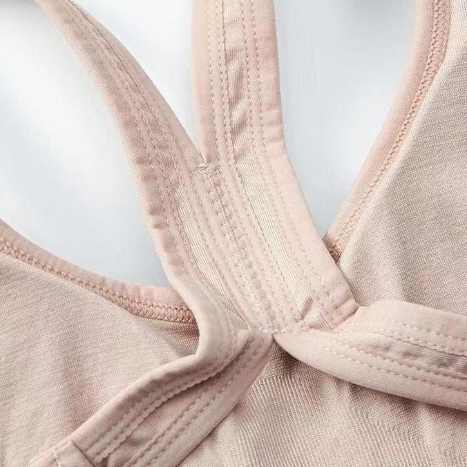 Cod,Bisa- Sport Bra Tanpa Kat Gym Bh Olahraga Push Up Elastis Nita Jumbo 0
