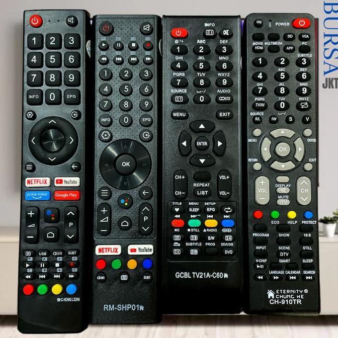 JAOPMAM REMOTE CHANGHONG CHIQ SMART TV ANDROID11 DIGITAL NETFLIX YOUTUBE PROTOK