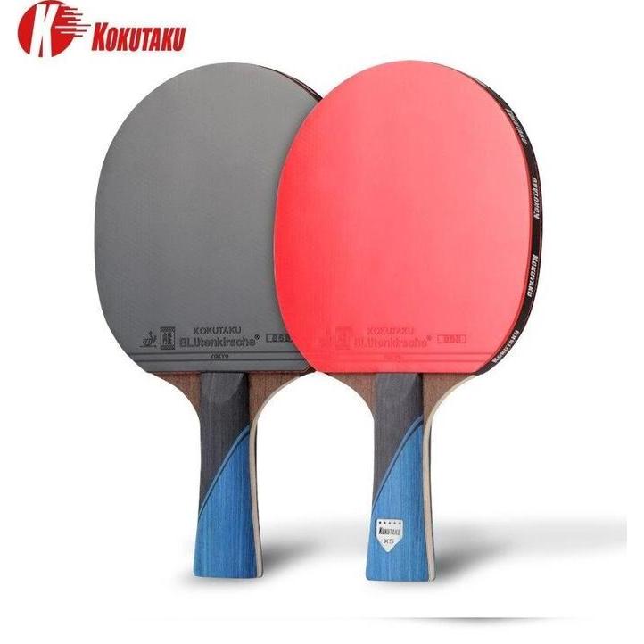BEBAS ONGKIR - Kokutaku X5 - 5 Star Bet Pingpong Blade Carbon 1 piece