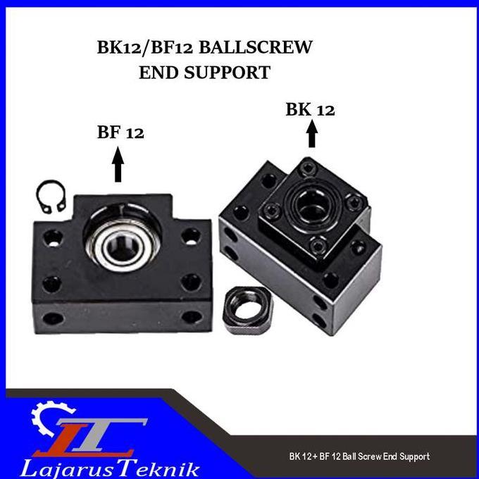 Ready BK 12 + BF 12 Ball Screw End Support (Ballscrew BK12 + BF12 set)