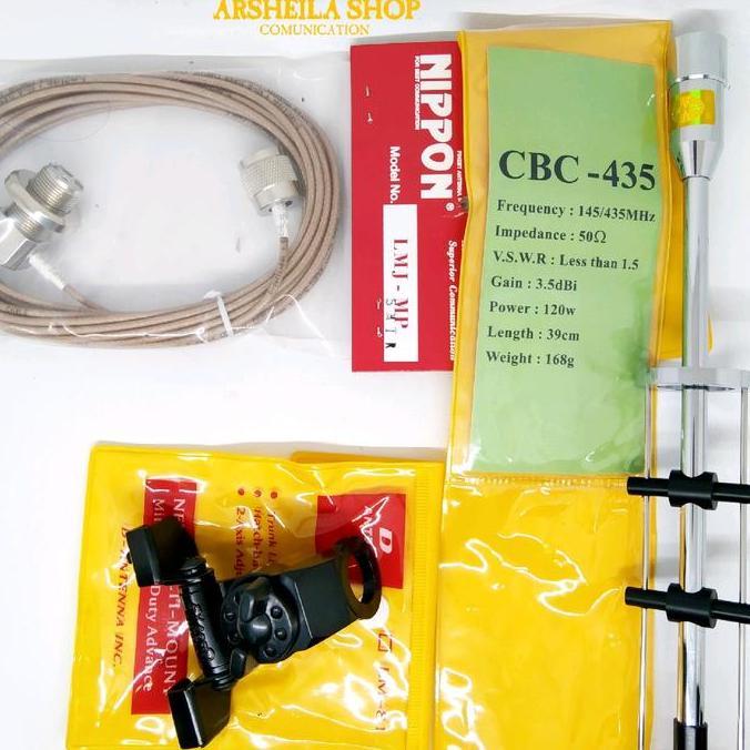 Ready Paket Antena Radio Rig Dual Band