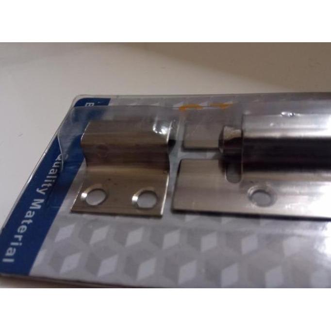 Grendel Besar 8 Inch Kunci Tarikan Pintu Slot Pengaman Kunci Depok