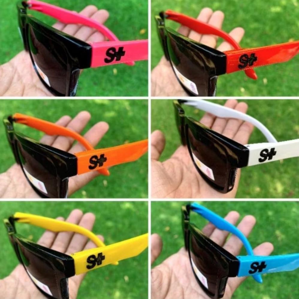Harga Baru Kacamata Hitam Fashion Pria Wanita Gagang Frame Warna Warni Model