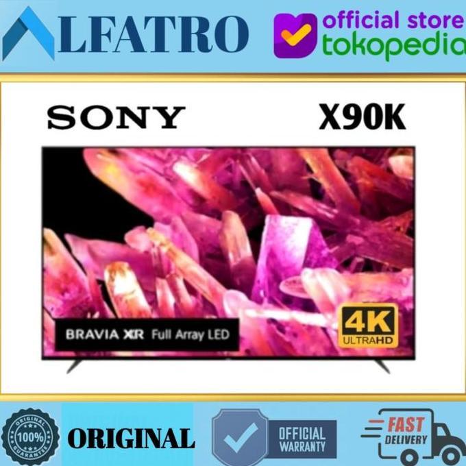 TERLARIS SONY SMART TV 65X90K 4K UHD 65X90 ANDROID TV XR-65X90K GOOGLE TV