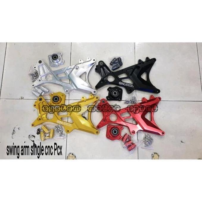 Swing arm nui honda Pcx lokal full cnc berkualitas lengan ayun PCX150