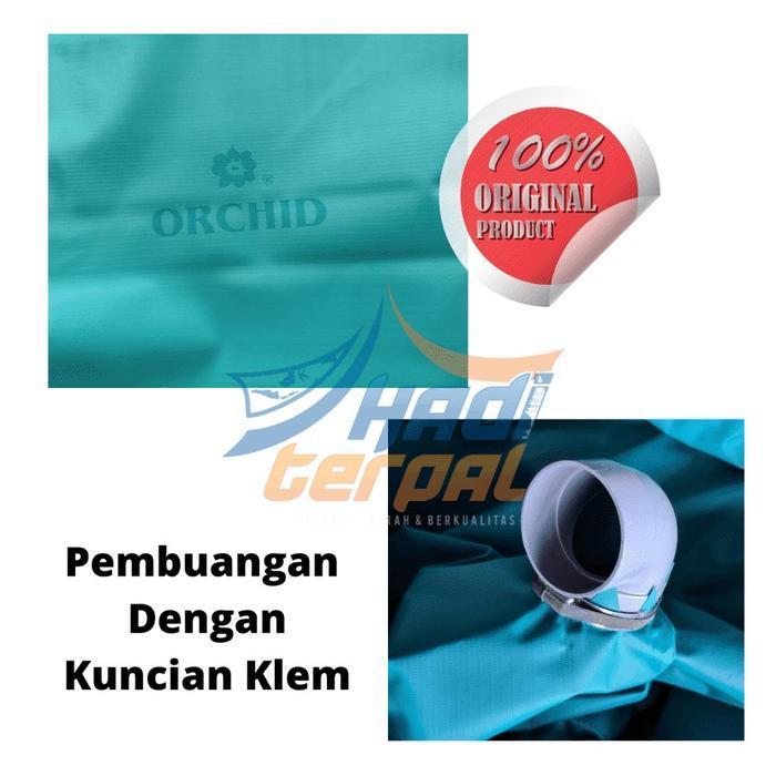 Kolam Terpal Bulat Diameter 3 Tinggi 1 Fullset Orchid Kolam ikan