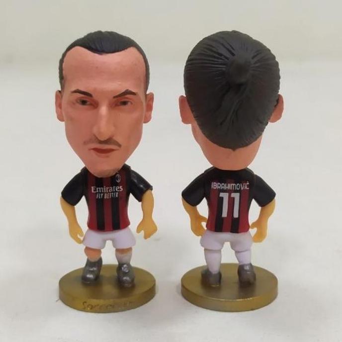 Figure Karakter Sepakbola / Figure Miniatur Pemain Bola Maldini Nesta Inzaghi Kaka Ronaldinho Beckha