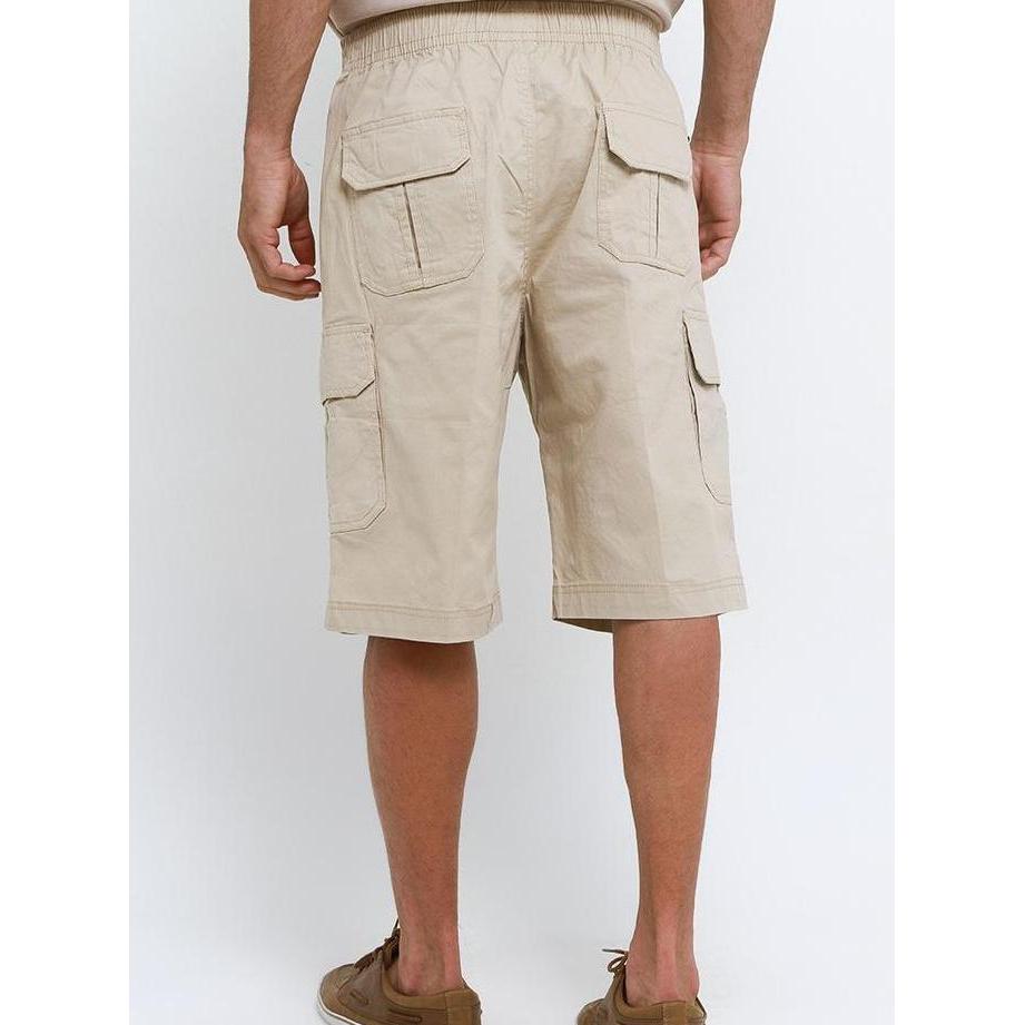Trousers- Rbj Celana Pendek Karet Cargo Pria