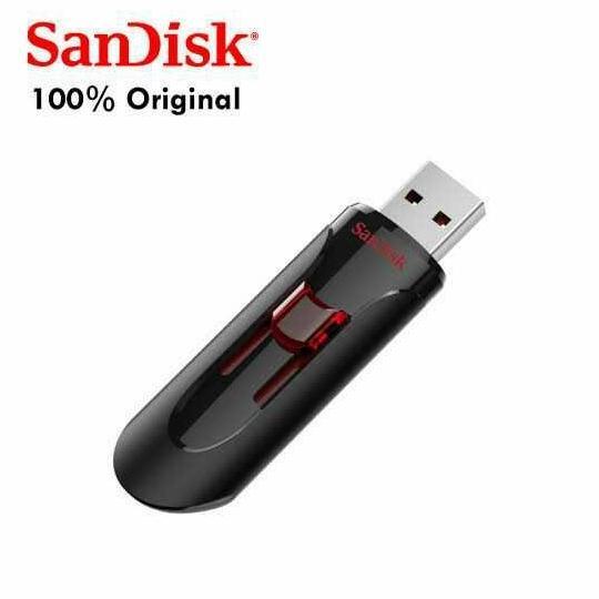 Four- Sandisk Flashdisk Cruzer Glide 128Gb Usb 3.0 / Sandisk Flashdisk 128Gb Cz600