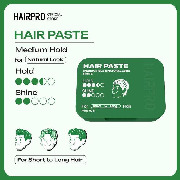 Nurse- Hairnerds Professional - All Variant Product Pomade Perawatan Rambut Hair Styling Powder Wate