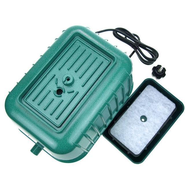 Pompa udara aerator aquarium kolam tidak berisik low noise air pump hi blow Resun LP 200 100 60 40 2