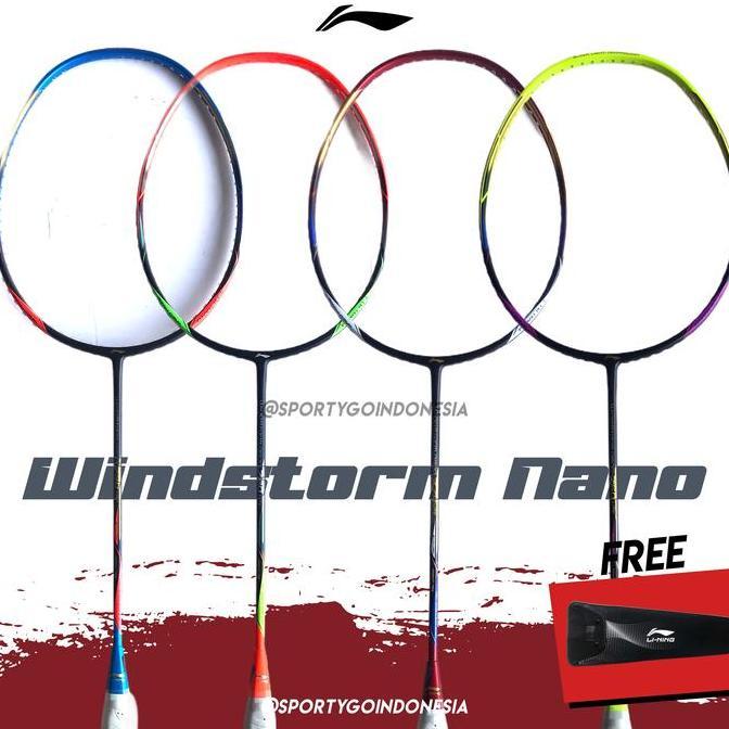 TERMURAH - Raket Lining Windstorm Nano 760 770 780 790 Lite Original / Badminton