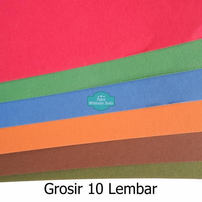 VERBANDAA - 10 LEMBAR KERTAS KARTON MANILA BC INDAH WARNA TUA 150GSM (MERAH TUA, HIJAU TUA, BIRU TUA