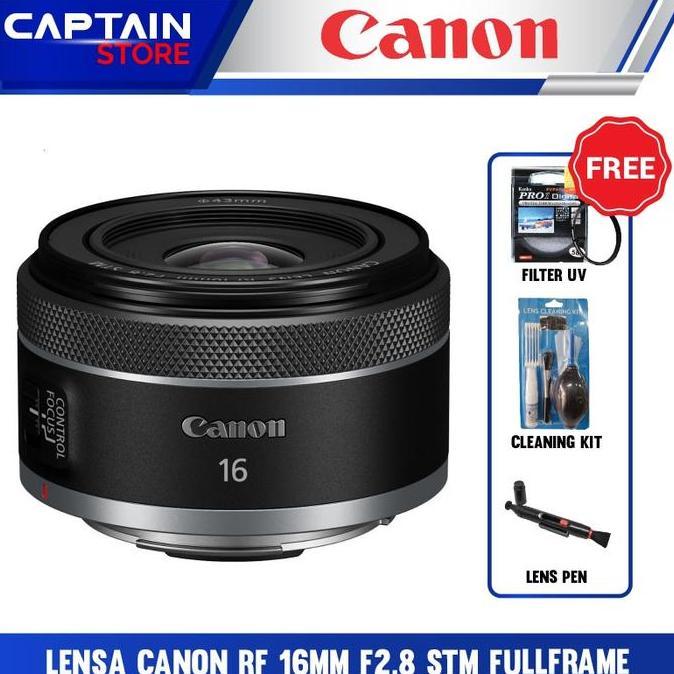 NEW Lensa Canon RF 16mm f2.8 STM Fullframe Canon RF16mm 16 mm f/2.8