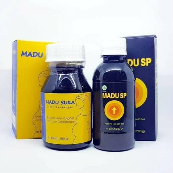 (Terbaru) Paket Madu Subur Kandungan Wanita Flus Madu Subur Pria (Terlaris)