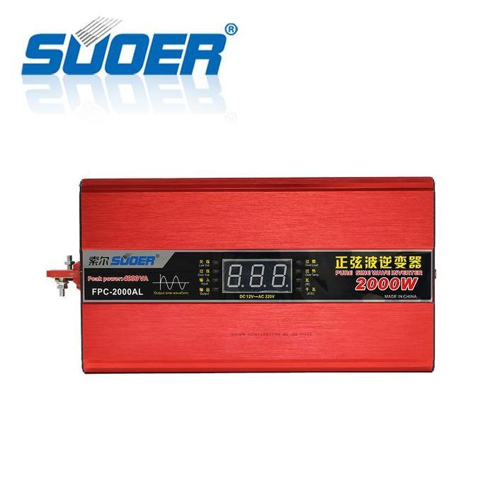 Inverter suoer psw pure sine wave 2000w watt FPC-2000A
