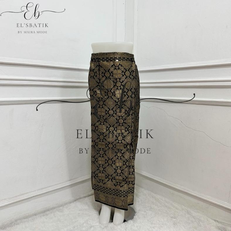 Tahan Lama Elsbatik (Songket Span) Rok Songket Span Siap Pakai | Rok Songket Kebaya | Rok Songket Ja