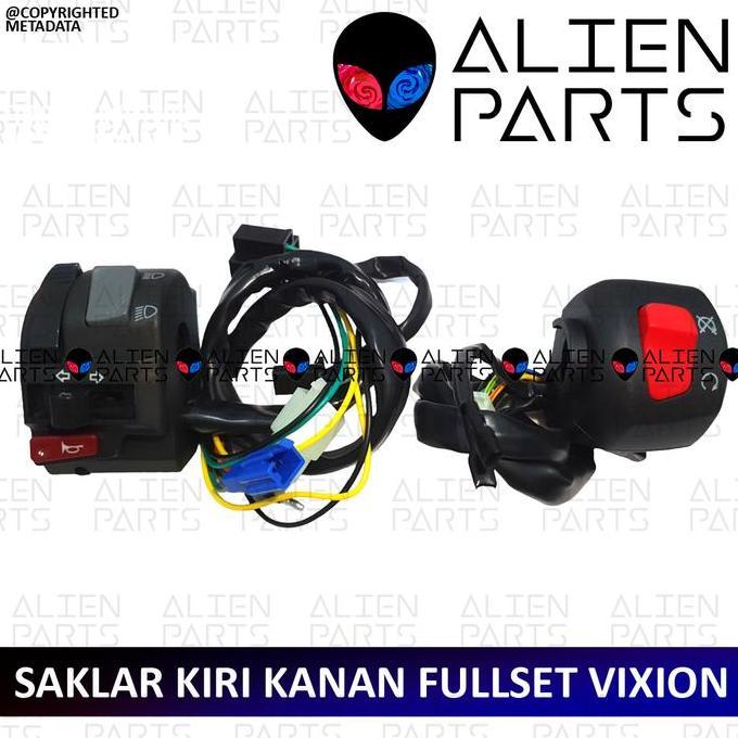 TERLARIS SAKLAR KIRI KANAN FULLSET VIXION VIKSON VIKSION PIKSON PIXON LAMA NEW OLD SEIN SEN KLAKSON 